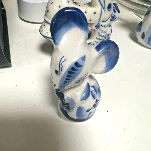 Gzhel figurine ! Hand painted. - Picture 2 of 12